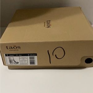 Taos Crave Burgundy Leather Lace-up Combat Field Rugged Boots EU 41 us 10-10.5